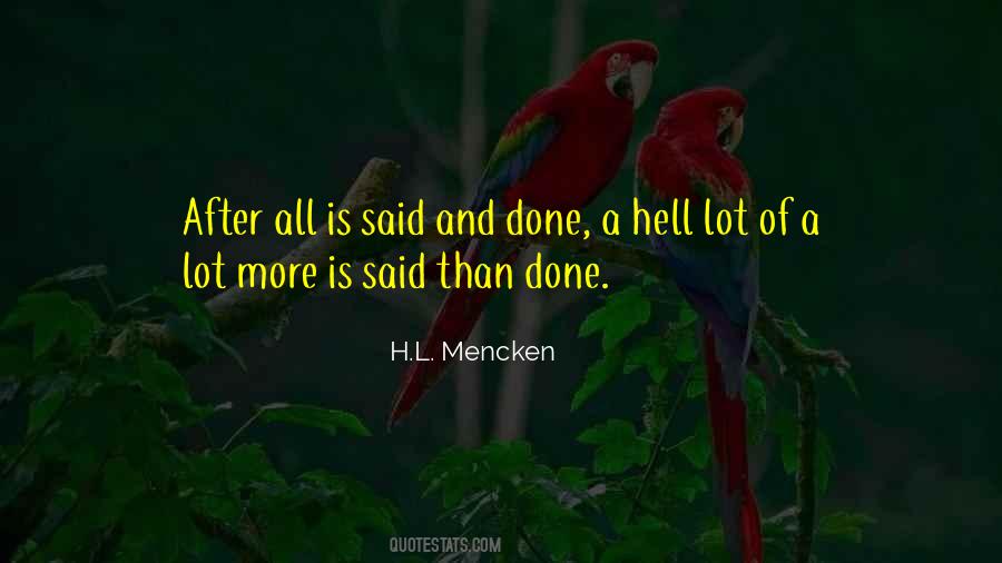 Mencken Quotes #141181