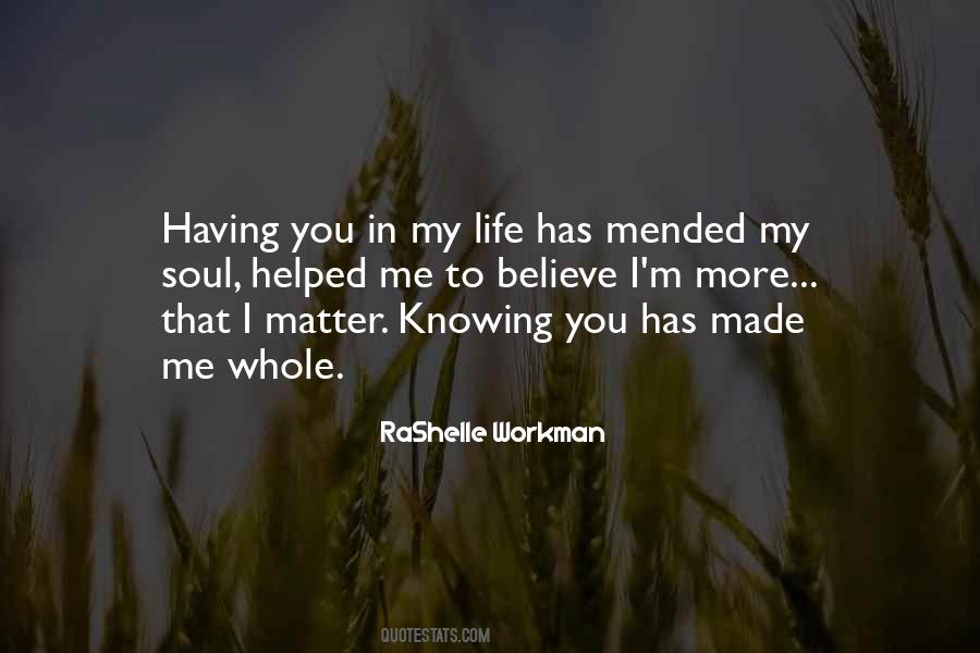 Mended Love Quotes #1258960