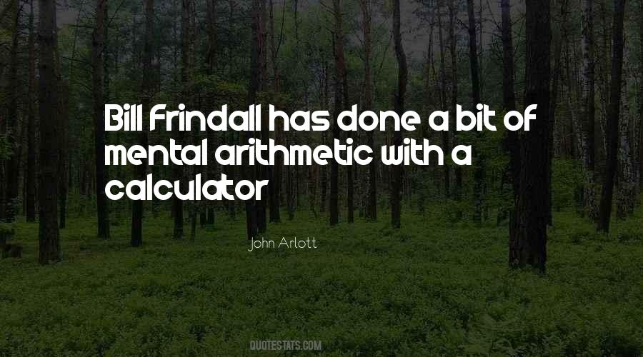 Mental Arithmetic Quotes #1599779