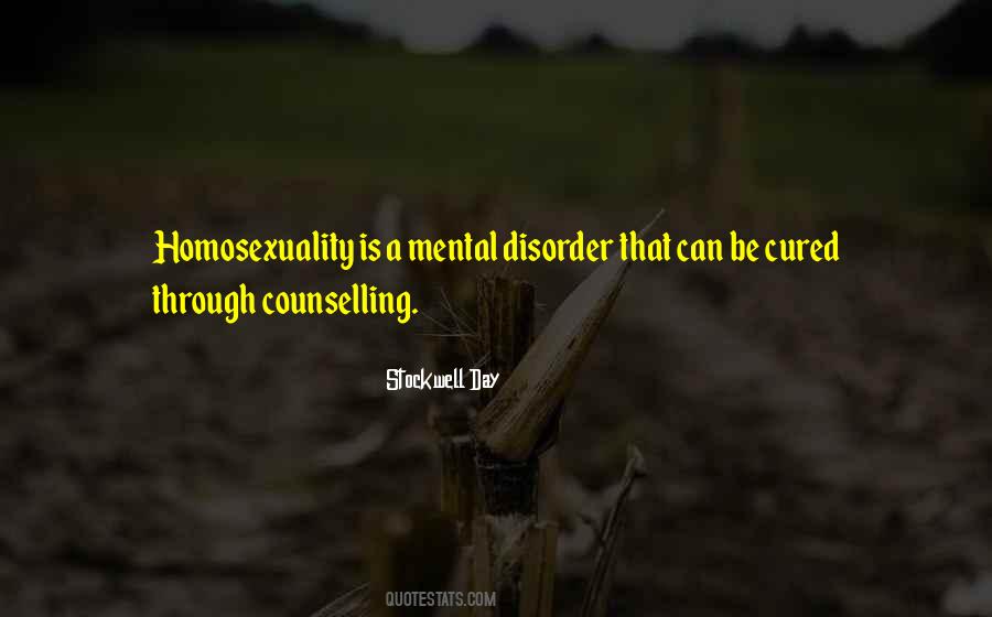 Mental Disorder Quotes #1668297