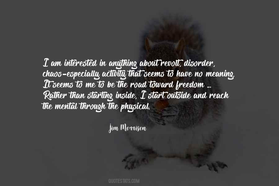 Mental Disorder Quotes #224442