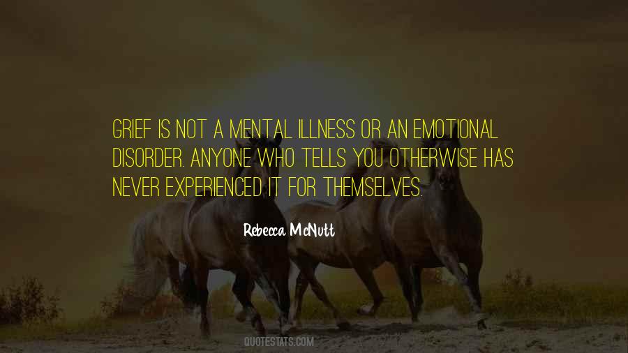 Mental Disorder Quotes #5349