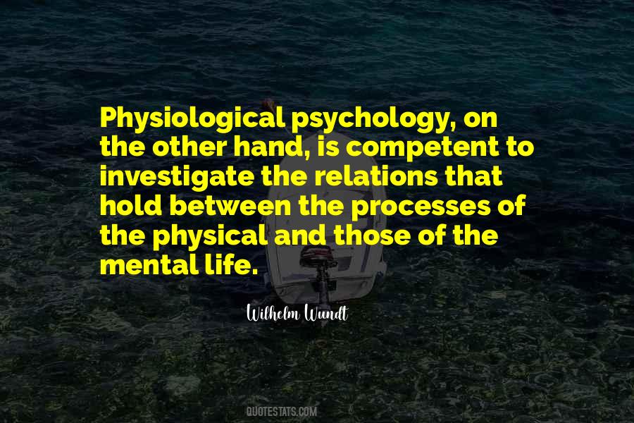 Mental Processes Quotes #1327224