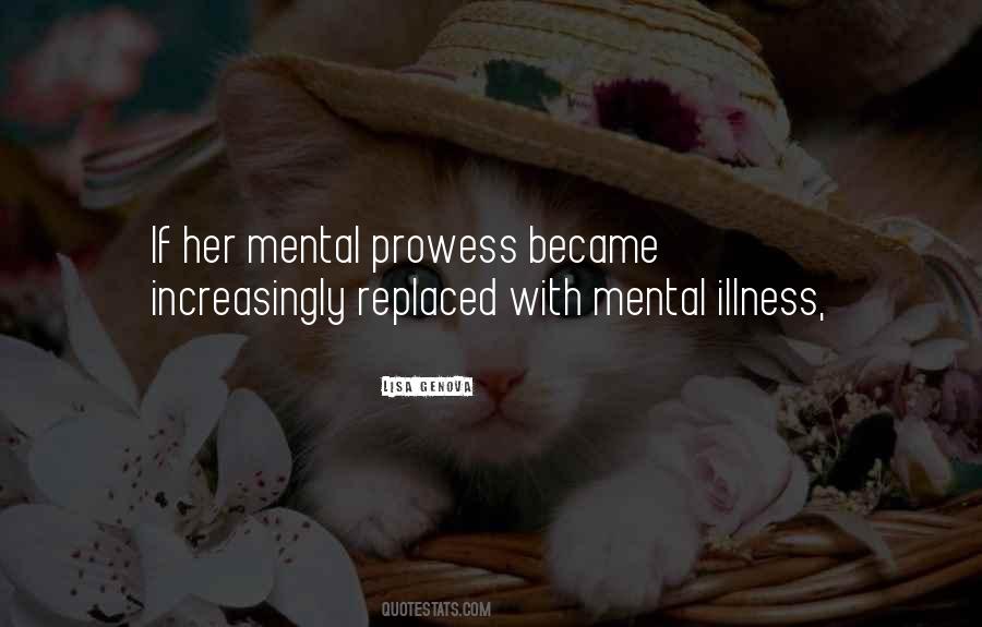 Mental Prowess Quotes #1094655