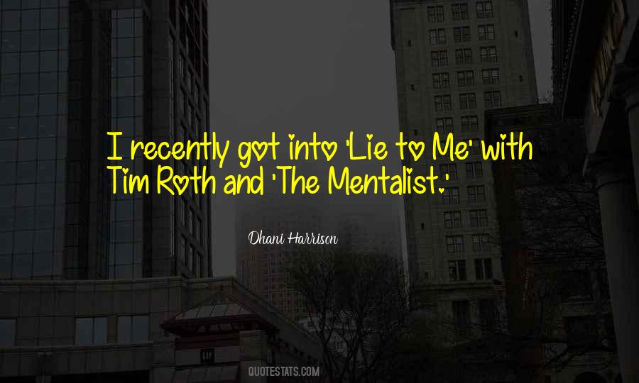 Mentalist Quotes #625186