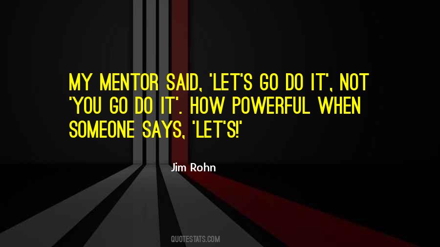 Mentor Quotes #1249318