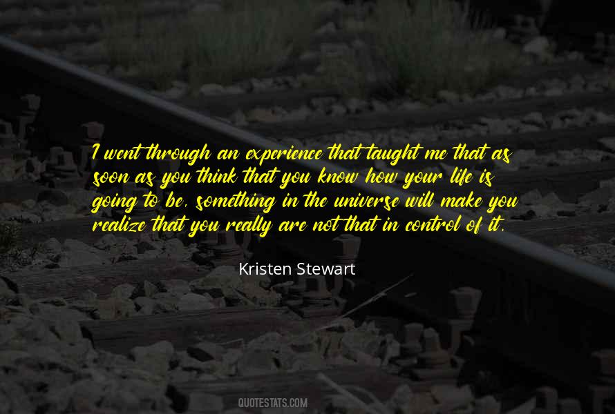 Quotes About Control Over Life #60526