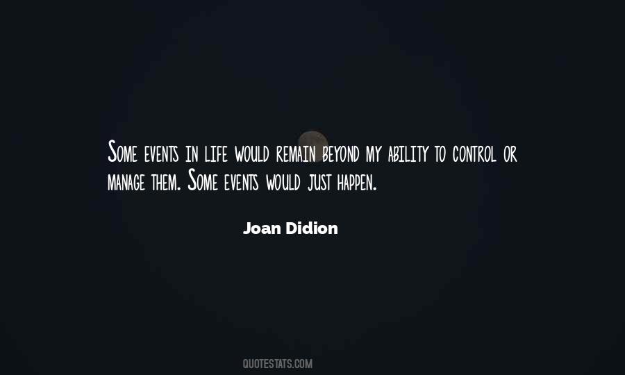 Quotes About Control Over Life #96921