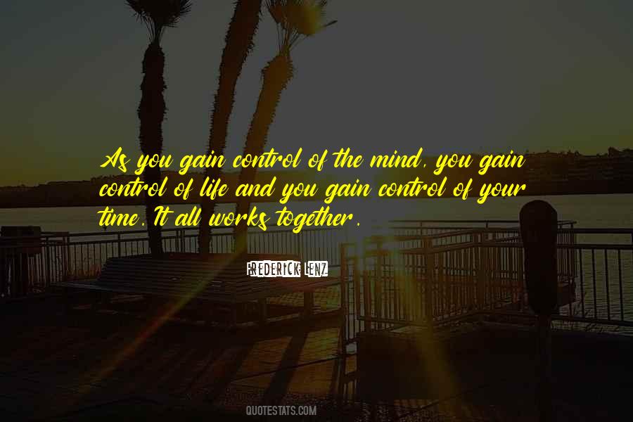 Quotes About Control Of Life #232385
