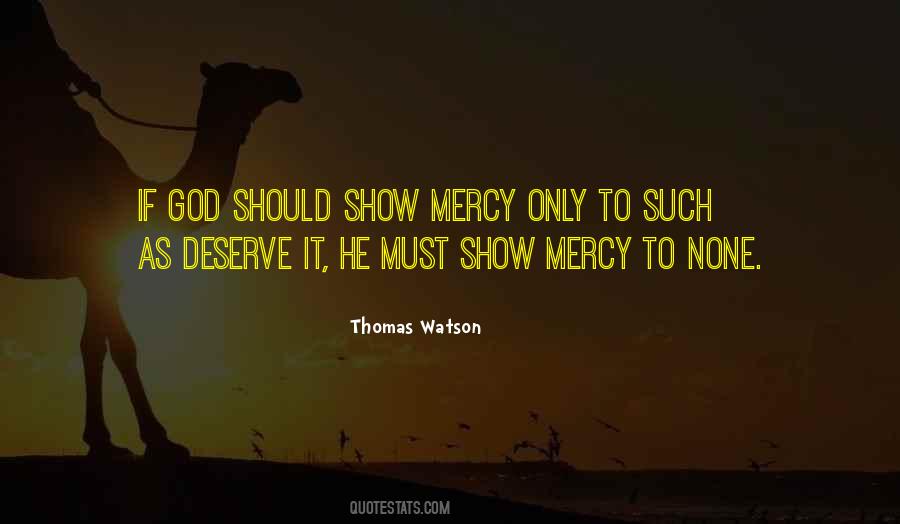 Mercy God Quotes #66025