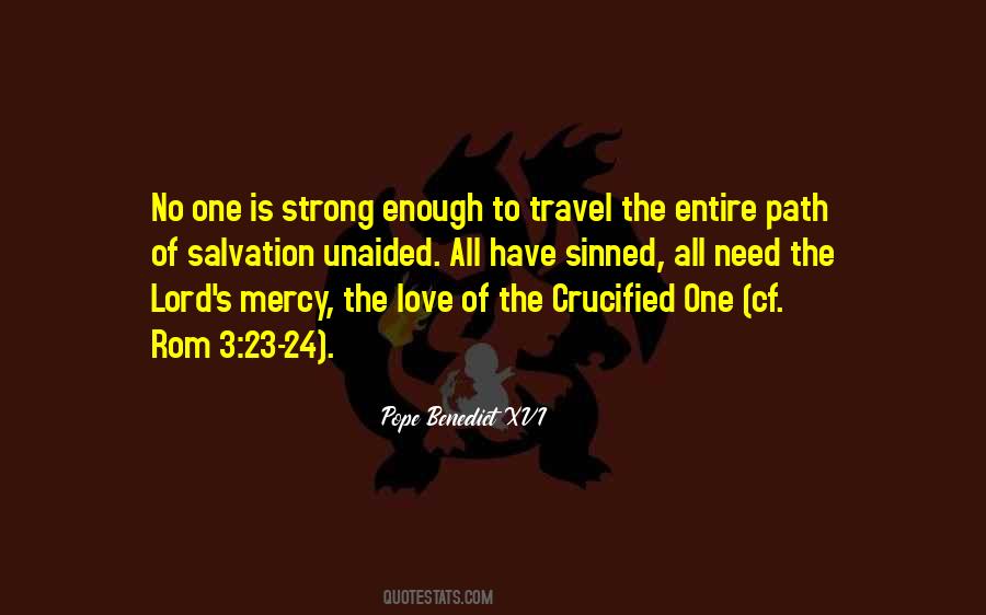 Mercy Of The Lord Quotes #1317470