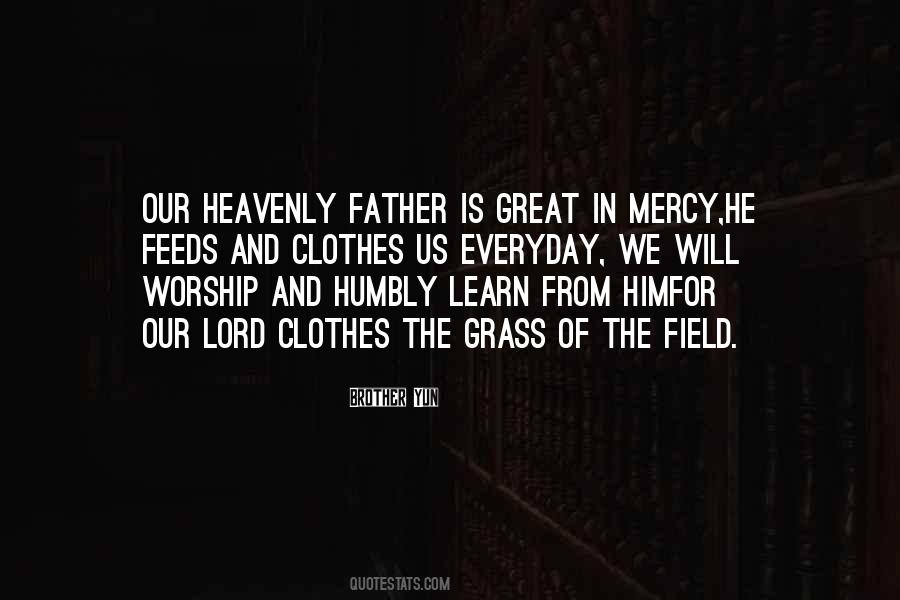 Mercy Of The Lord Quotes #1425453