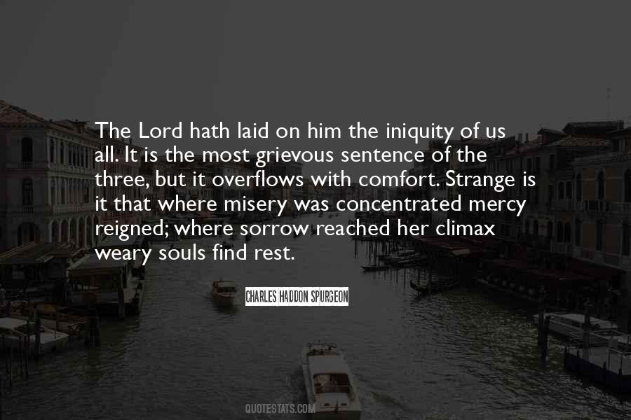 Mercy Of The Lord Quotes #1590523
