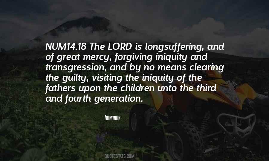 Mercy Of The Lord Quotes #706905
