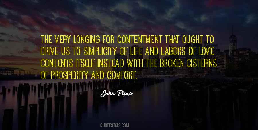 Quotes About Contentment Of Life #1304599