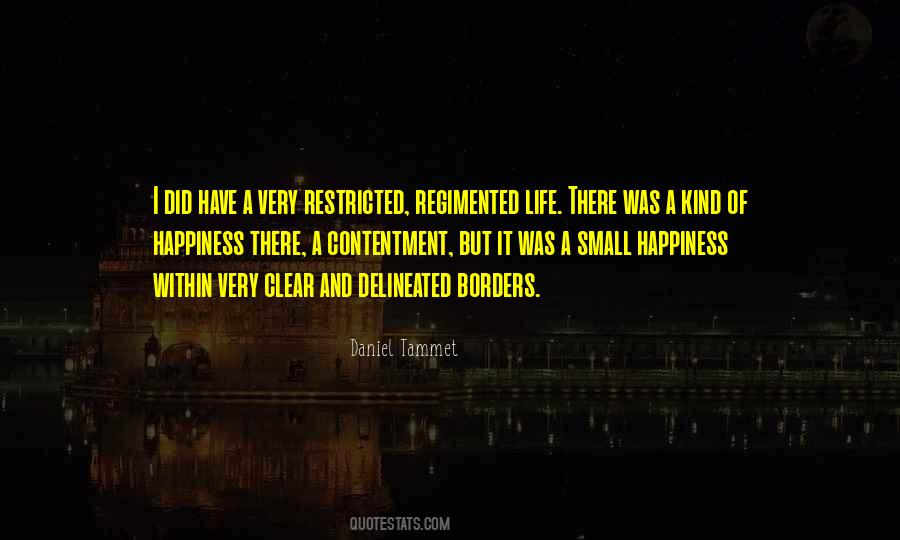 Quotes About Contentment Of Life #136509