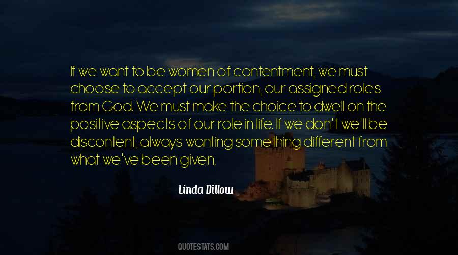 Quotes About Contentment Of Life #1400949