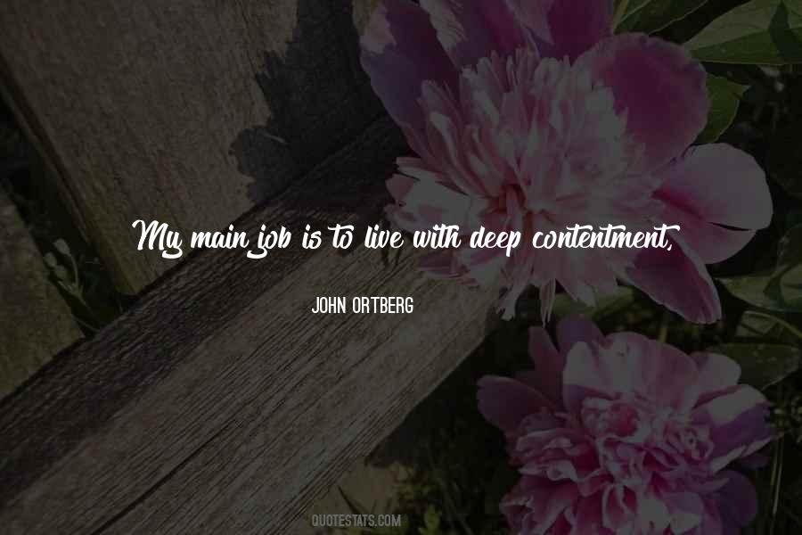 Quotes About Contentment Of Life #1602670