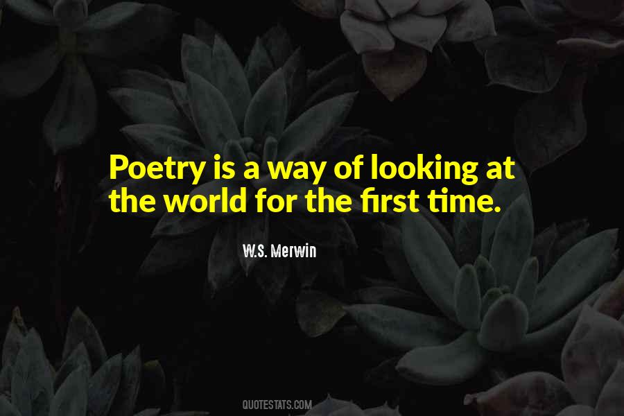 Merwin Quotes #403296