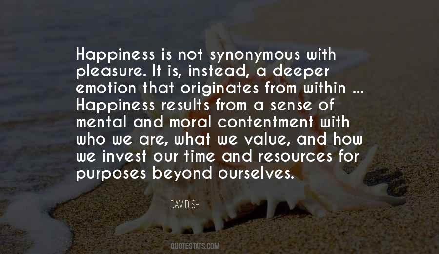 Quotes About Contentment And Happiness #1520762
