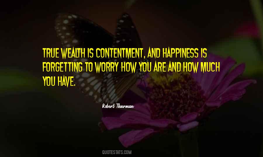 Quotes About Contentment And Happiness #161819