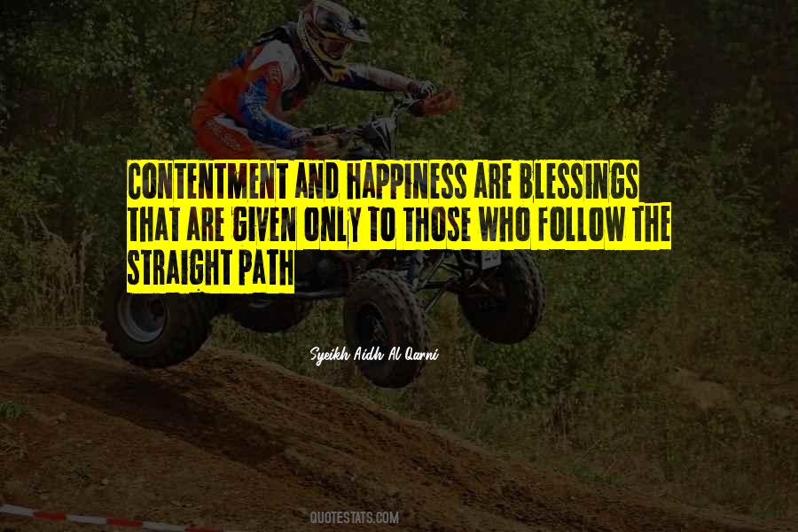 Quotes About Contentment And Happiness #223137