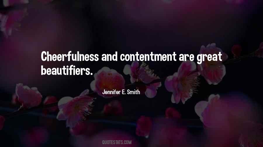 Quotes About Contentment And Happiness #378754