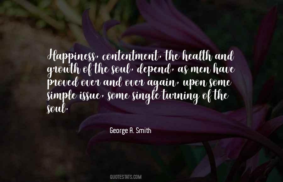 Quotes About Contentment And Happiness #395472