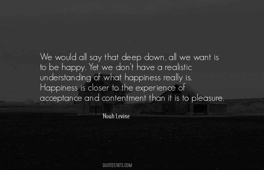 Quotes About Contentment And Happiness #757218