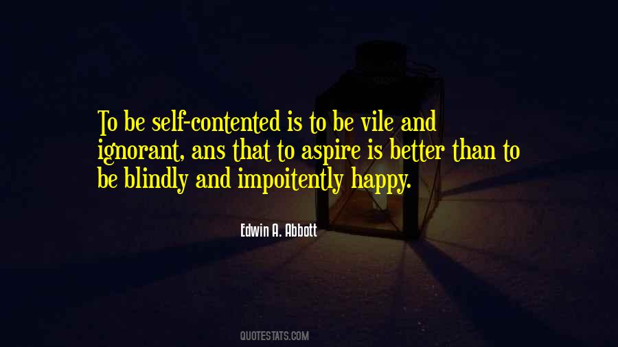 Quotes About Contented And Happy #1279073