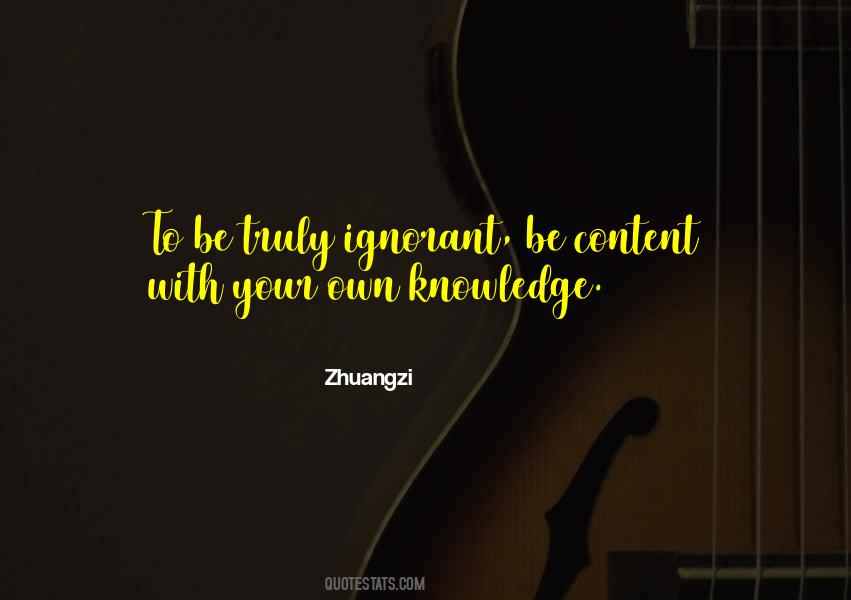 Quotes About Content Knowledge #1008424