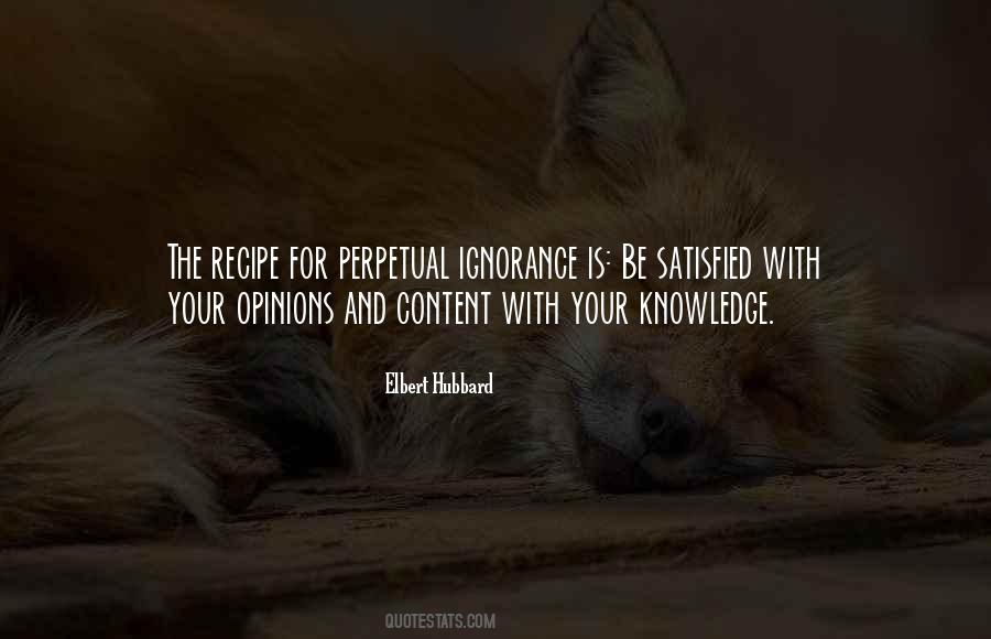 Quotes About Content Knowledge #1237727