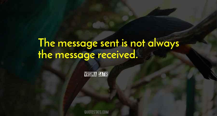 Message Sent Quotes #1409144