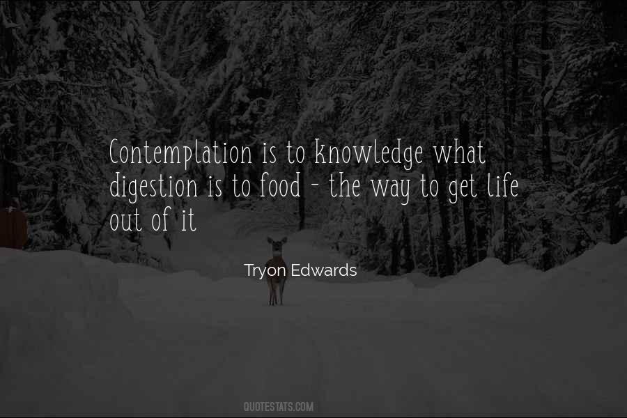 Quotes About Contemplation Of Life #316347