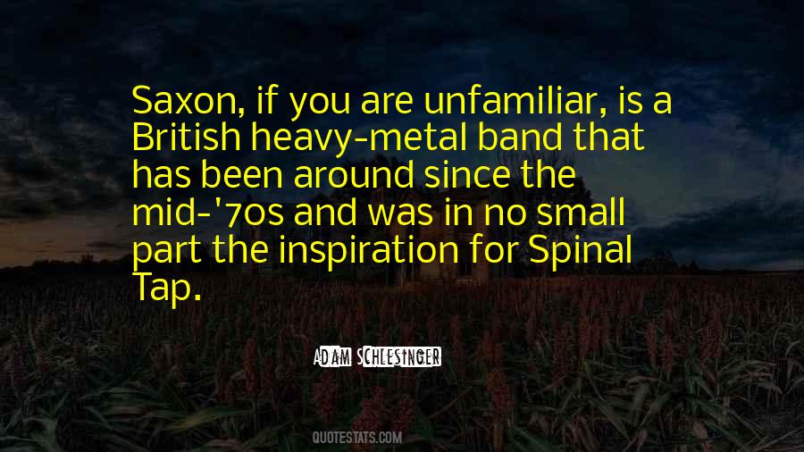 Metal Band Quotes #540632