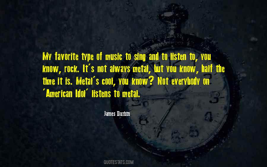 Metal Rock Music Quotes #205216