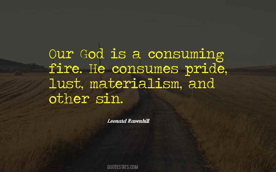 Quotes About Consumes #1129511