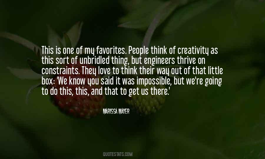 Quotes About Constraints And Creativity #1115687