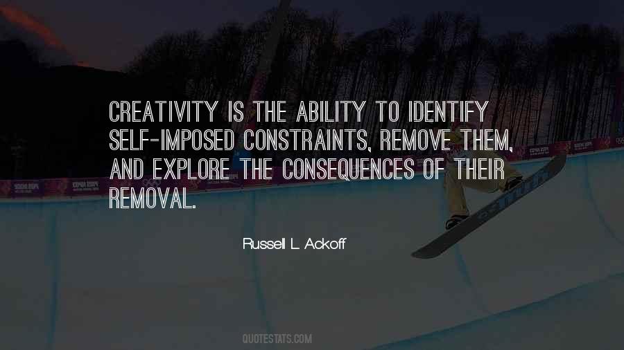 Quotes About Constraints And Creativity #796357