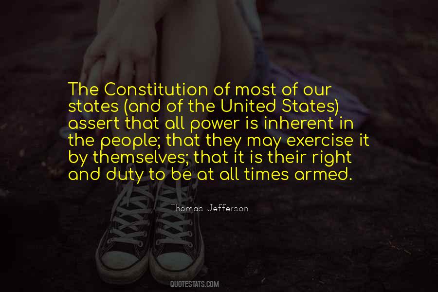 Quotes About Constitution Of The United States #967344