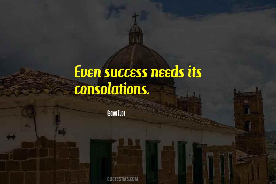 Quotes About Consolations #924118