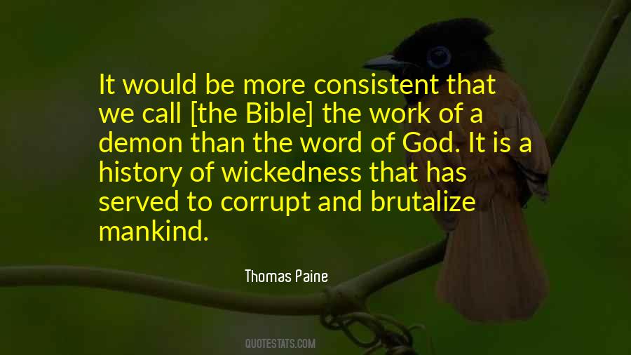 Quotes About Consistent Work #1141357