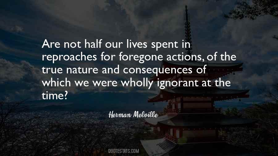 Quotes About Consequences Of Our Actions #1302933