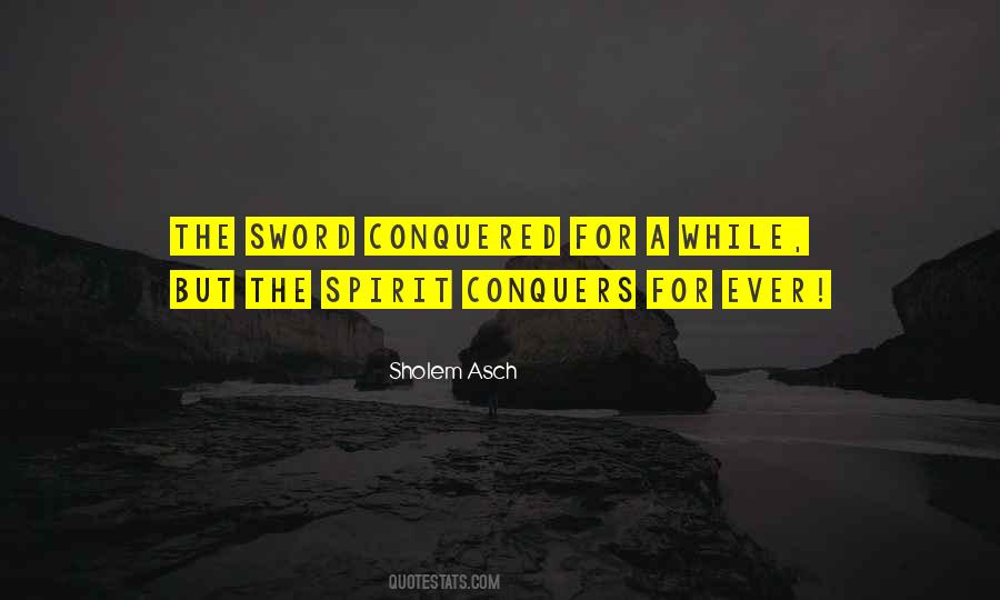 Quotes About Conquers #197061