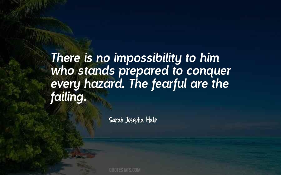 Quotes About Conquer Fear #672413