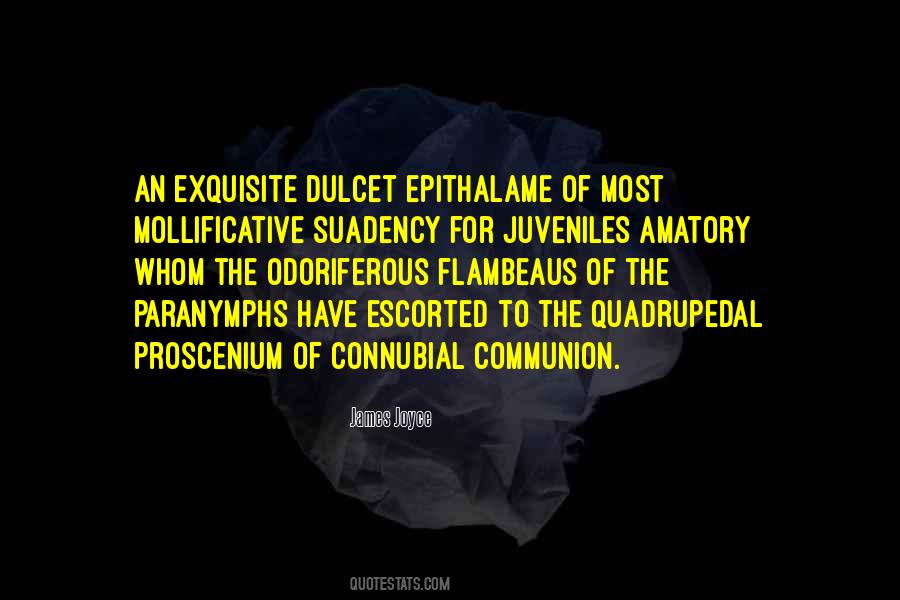 Quotes About Connubial #1494123