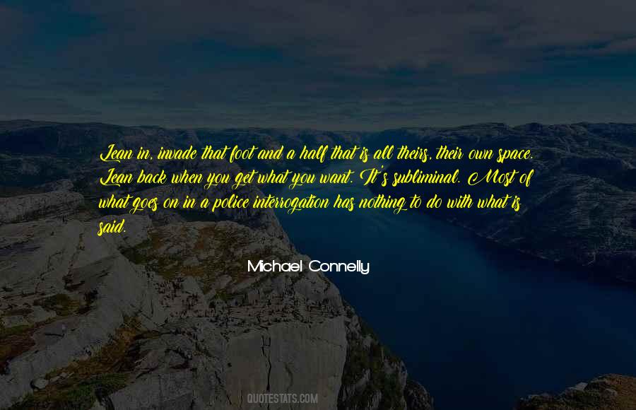 Quotes About Connelly #117232