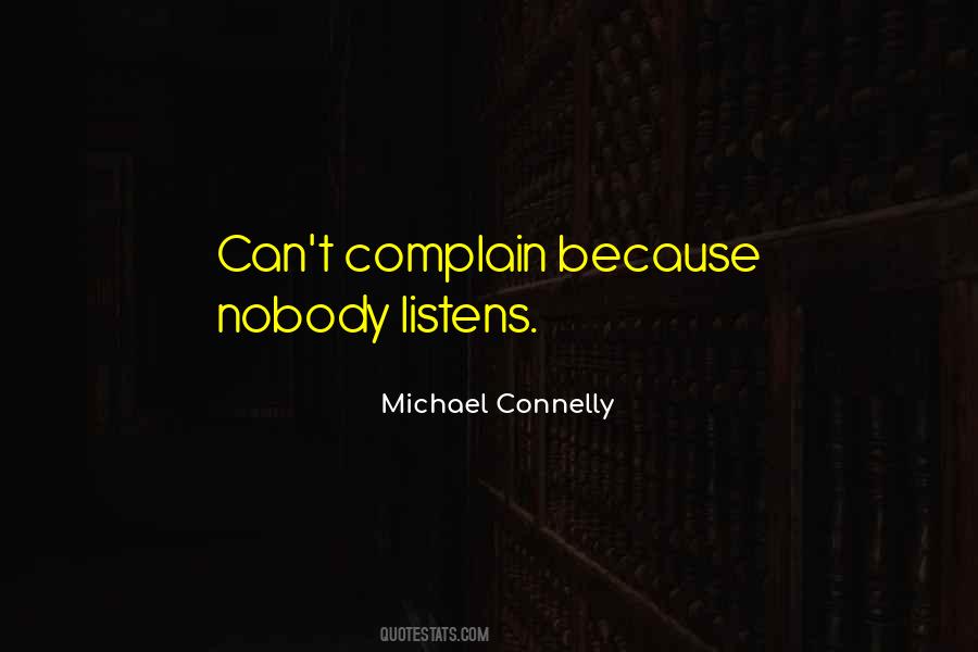 Quotes About Connelly #292732