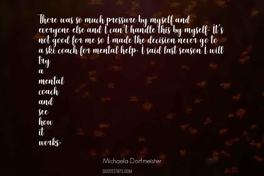 Michaela Quotes #188123