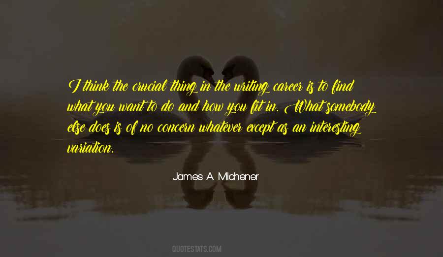 Michener Quotes #10385 Michener Quotes #10385